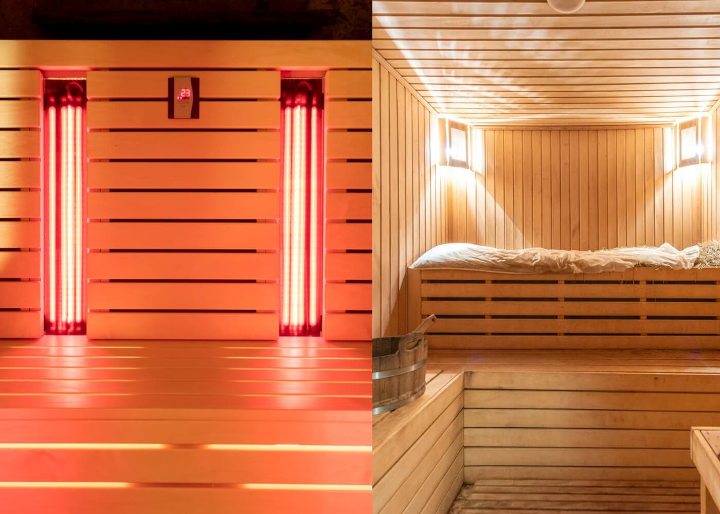 Infrarot Sauna vs Normale Sauna